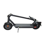 H10M electric folding portable and lightweight scooter for adults in black folded